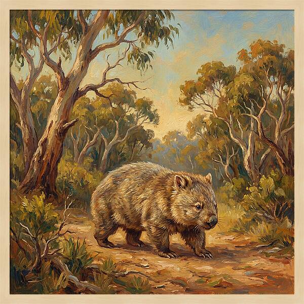 Wombat In The Wild