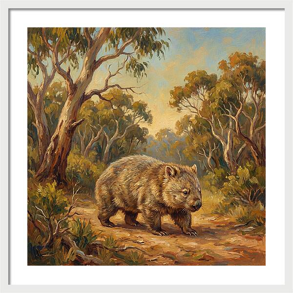 Wombat In The Wild