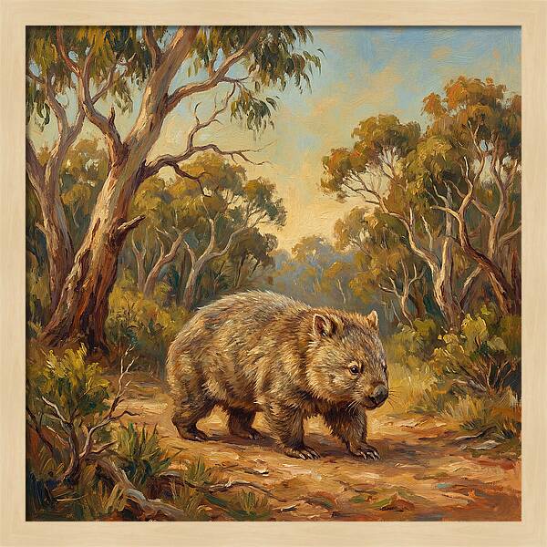 Wombat In The Wild