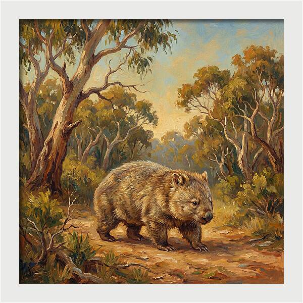 Wombat In The Wild