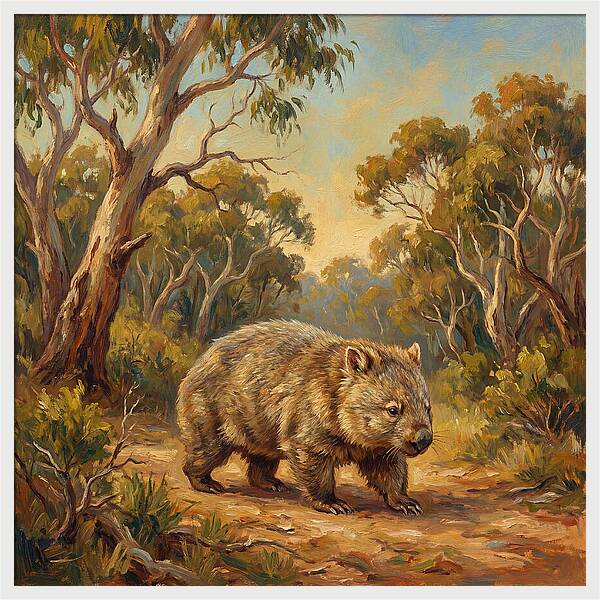 Wombat In The Wild
