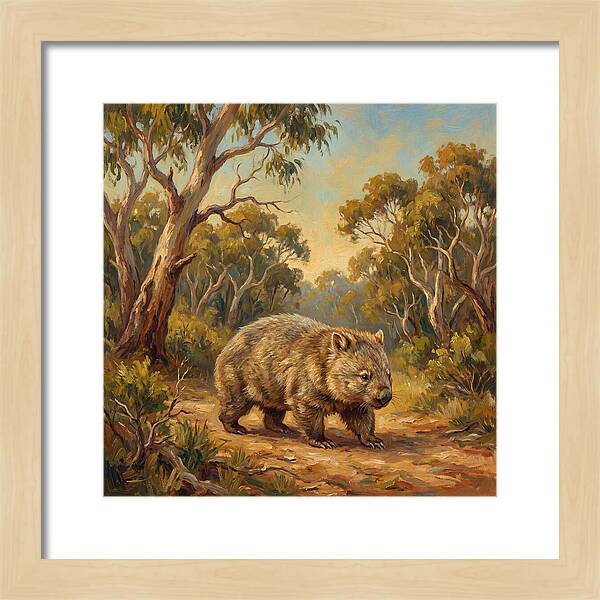 Wombat In The Wild