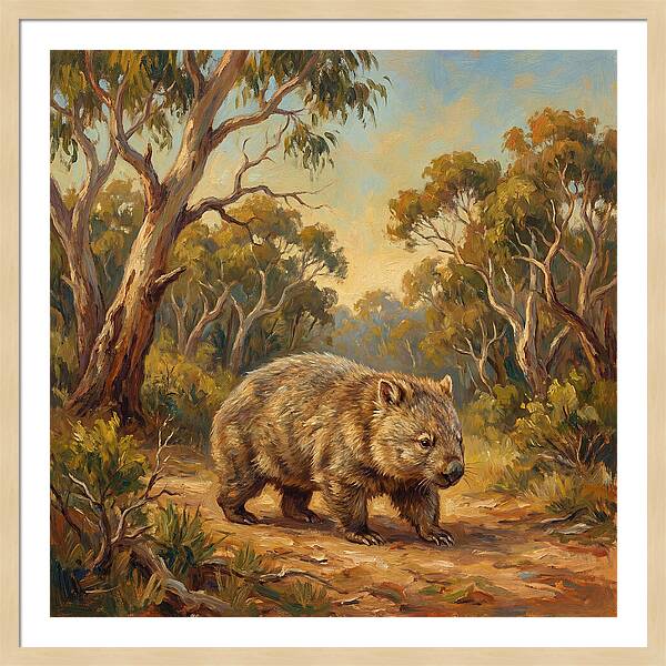 Wombat In The Wild