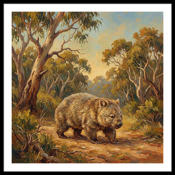 Wombat In The Wild