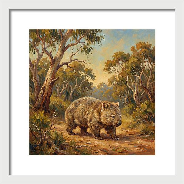 Wombat In The Wild