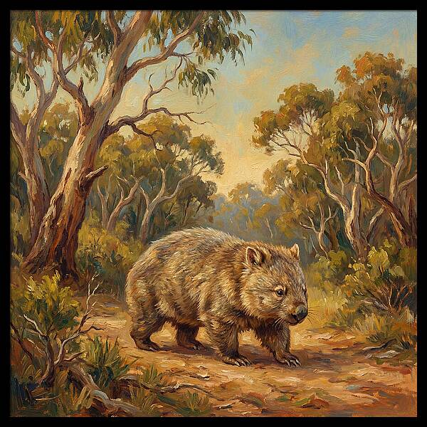 Wombat In The Wild