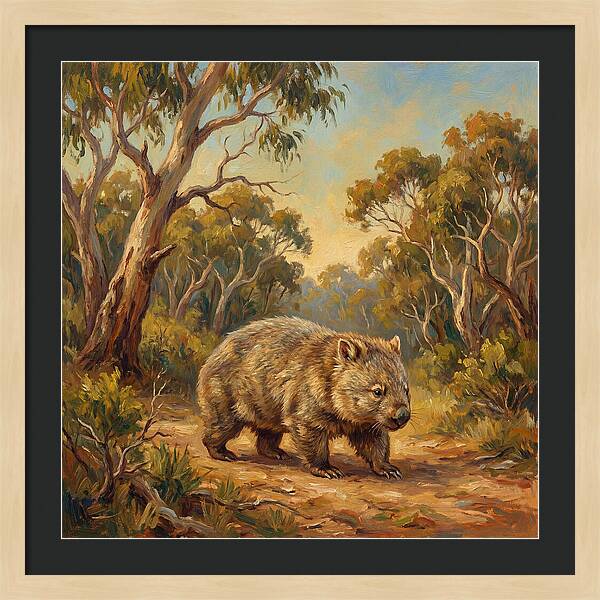 Wombat In The Wild
