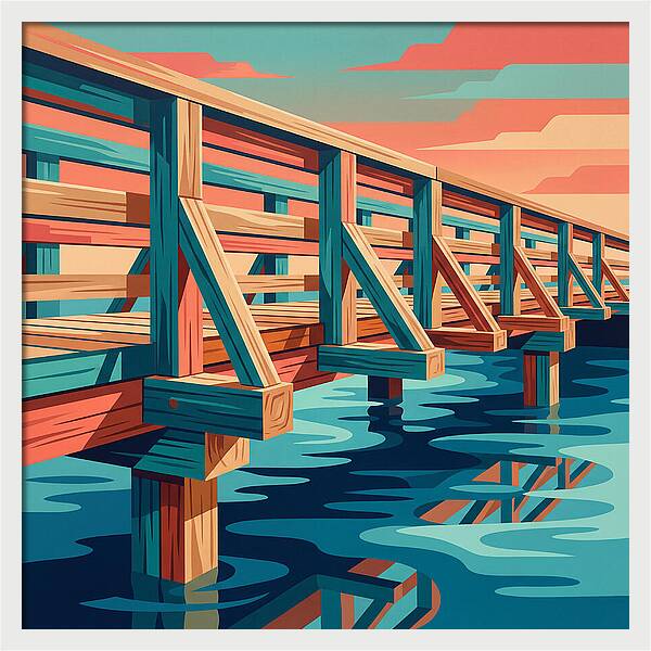 Wooden Bridge Serenity