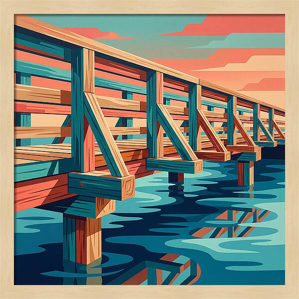 Wooden Bridge Serenity