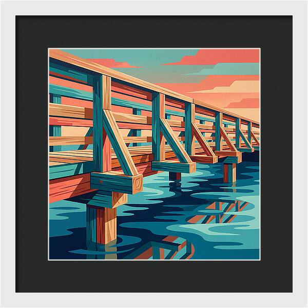 Wooden Bridge Serenity