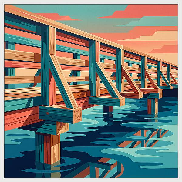 Wooden Bridge Serenity