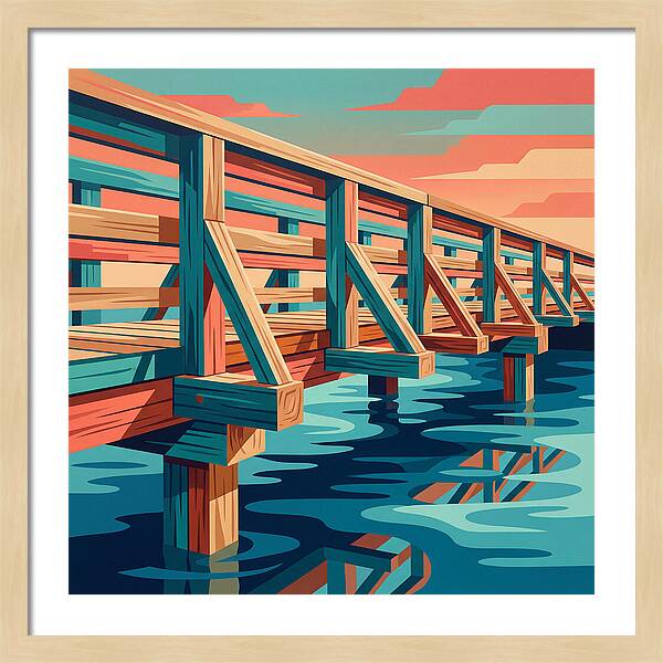 Wooden Bridge Serenity