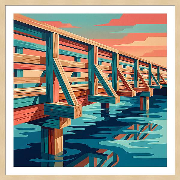 Wooden Bridge Serenity