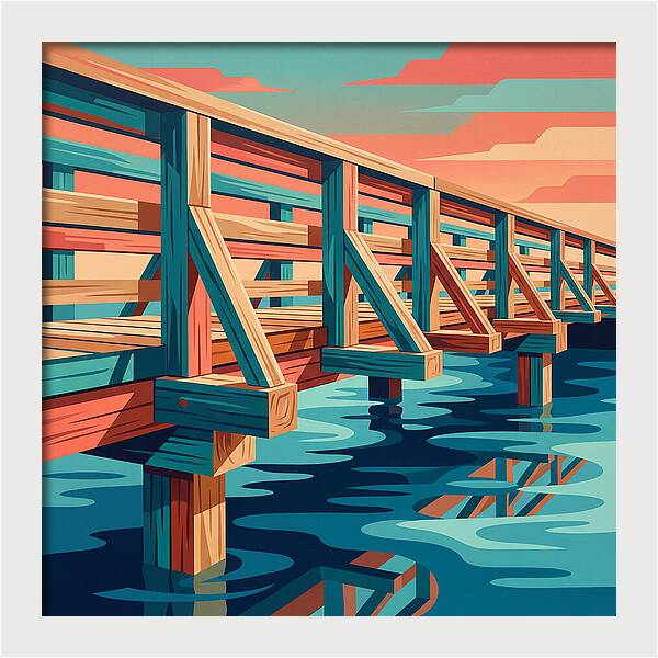 Wooden Bridge Serenity