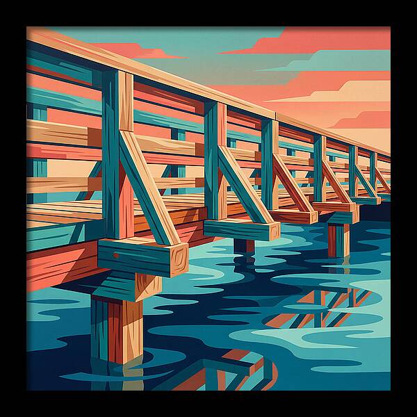 Wooden Bridge Serenity