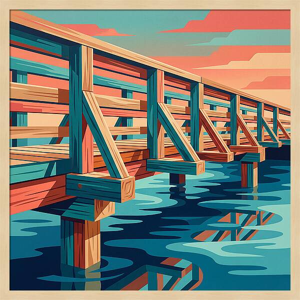 Wooden Bridge Serenity