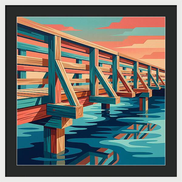 Wooden Bridge Serenity