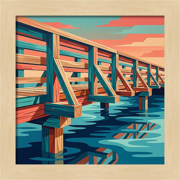 Wooden Bridge Serenity