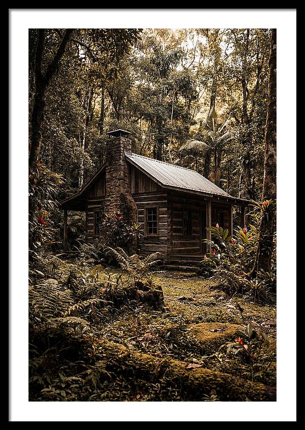 Wooden Cabin In The Forest