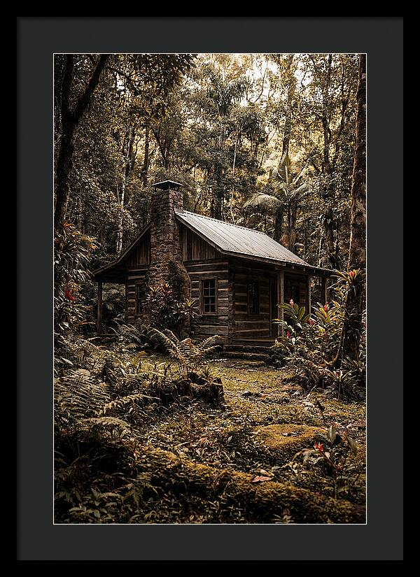 Wooden Cabin In The Forest