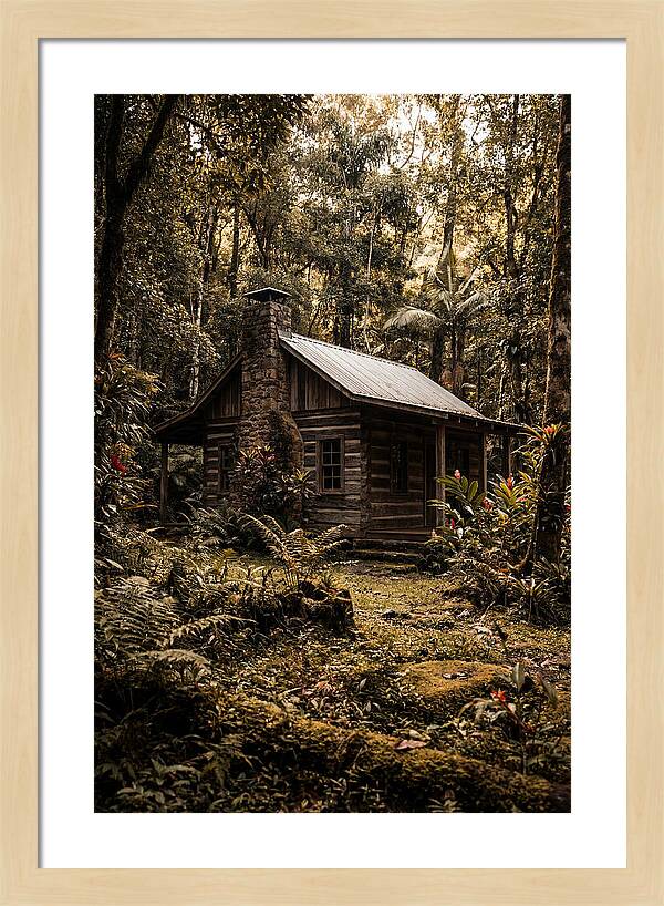 Wooden Cabin In The Forest