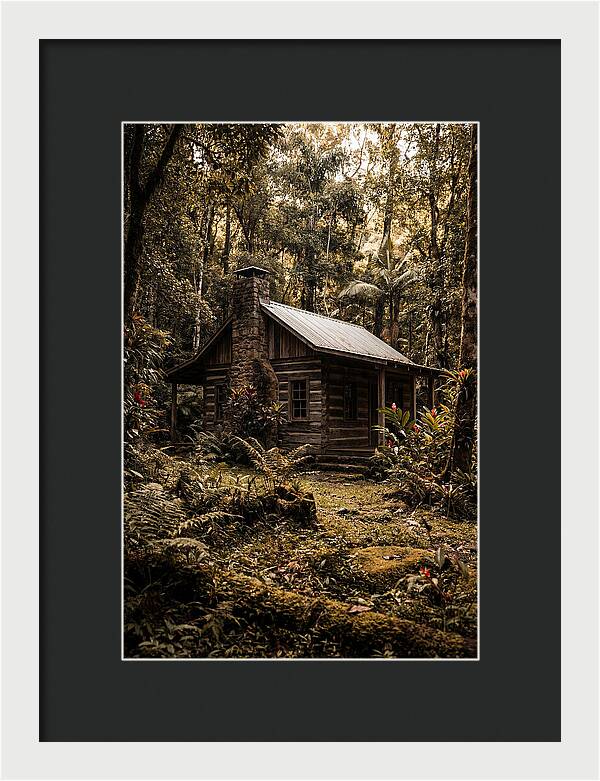 Wooden Cabin In The Forest