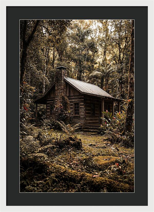 Wooden Cabin In The Forest