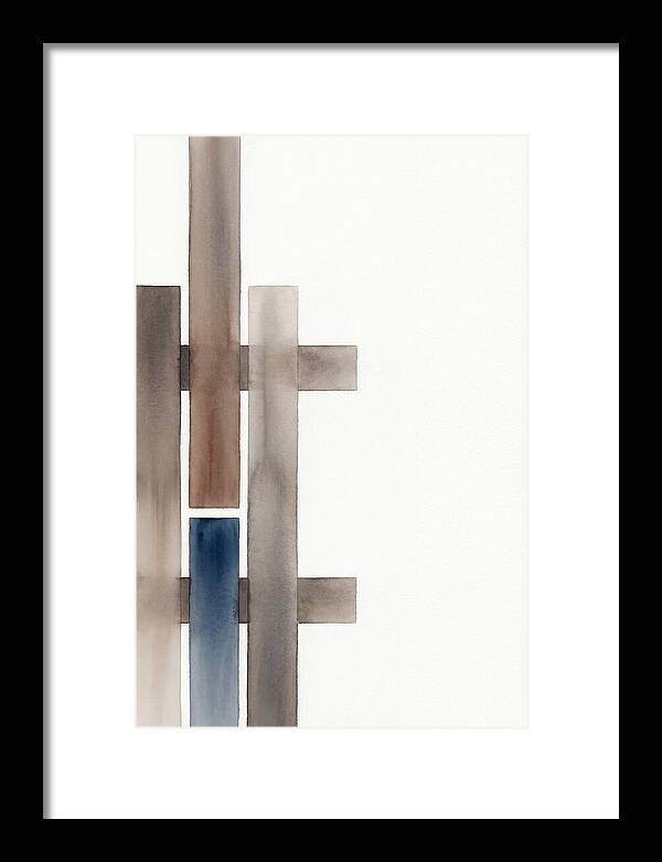 Wooden Fence Abstract Composition