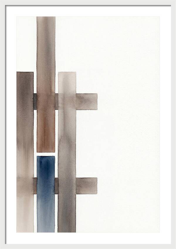 Wooden Fence Abstract Composition