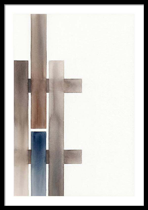 Wooden Fence Abstract Composition