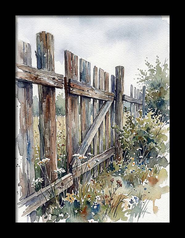 Wooden Fence Serenity