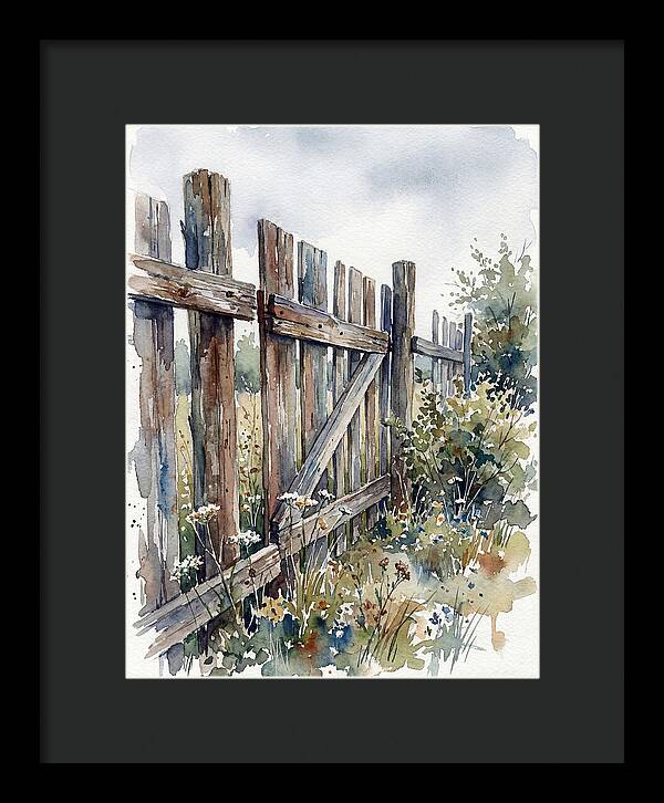 Wooden Fence Serenity