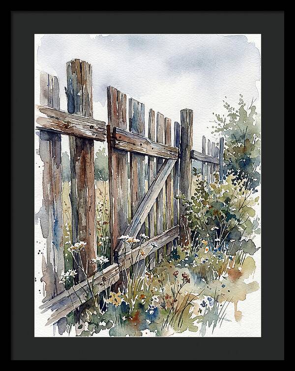 Wooden Fence Serenity