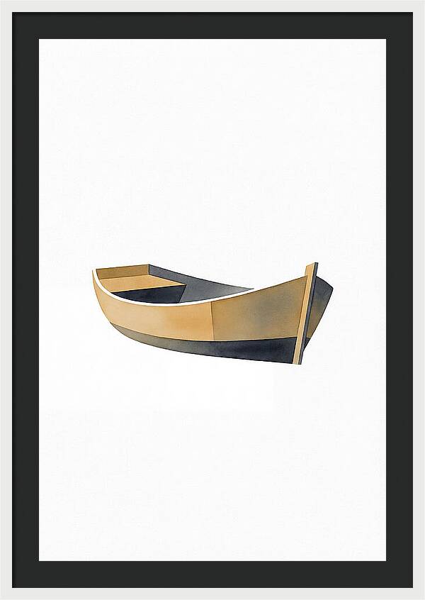 Wooden Fishing Boat Serenity