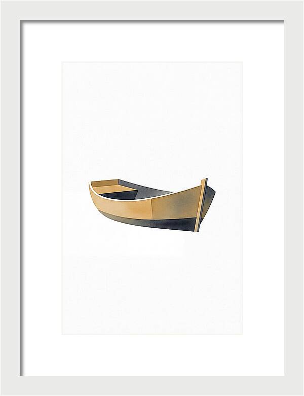 Wooden Fishing Boat Serenity