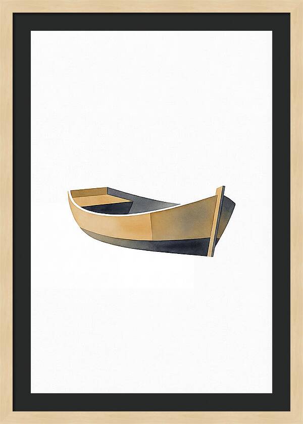 Wooden Fishing Boat Serenity