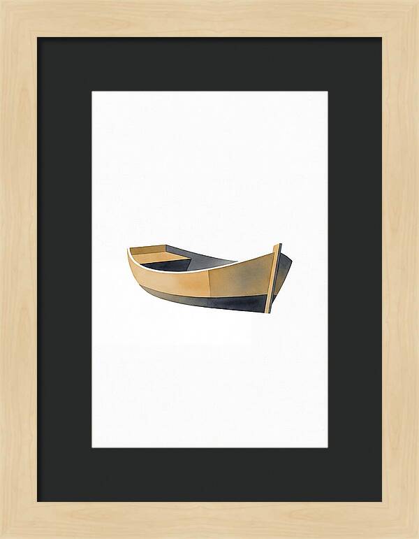 Wooden Fishing Boat Serenity