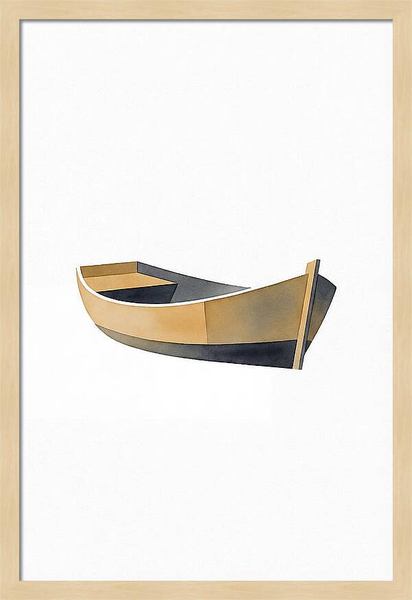 Wooden Fishing Boat Serenity