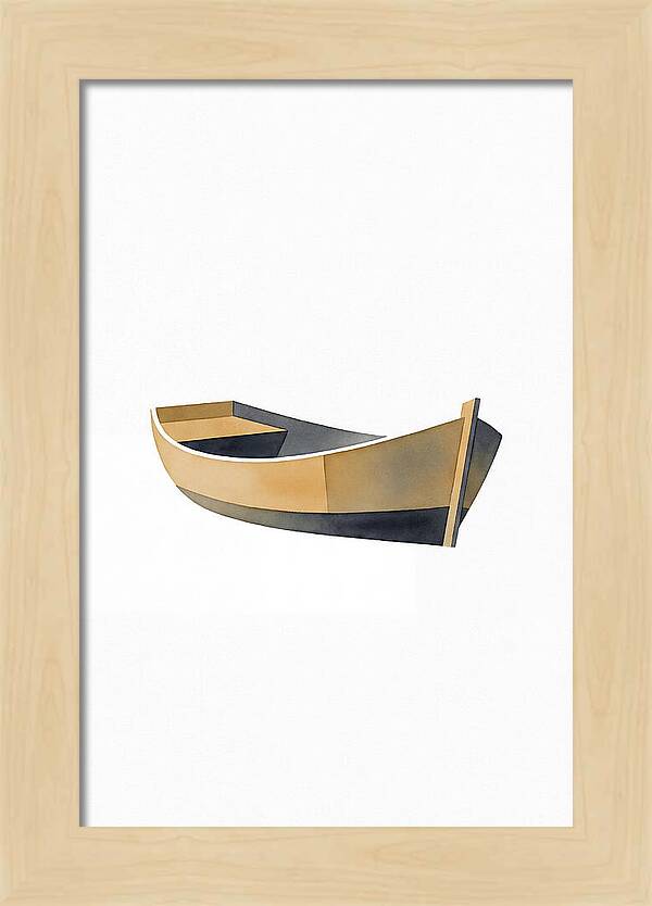 Wooden Fishing Boat Serenity