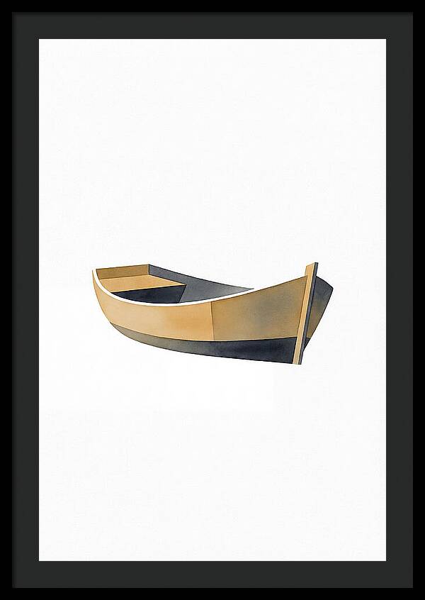 Wooden Fishing Boat Serenity
