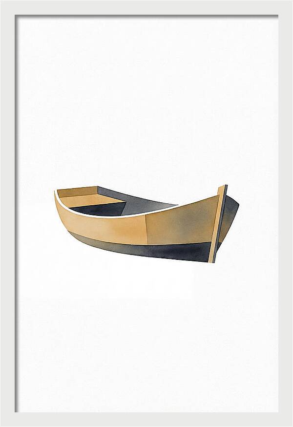 Wooden Fishing Boat Serenity