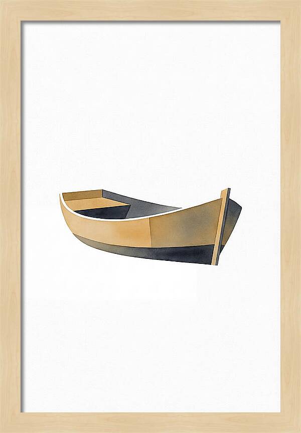 Wooden Fishing Boat Serenity