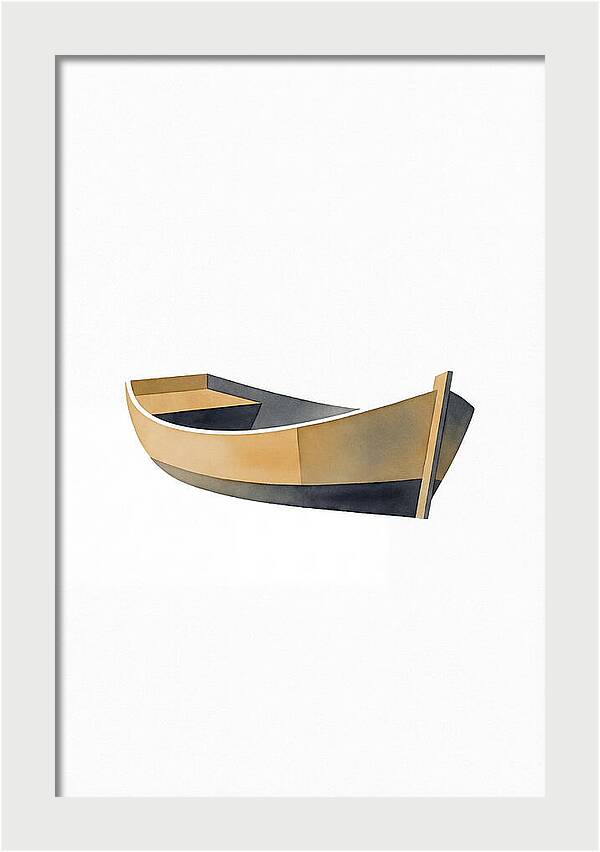 Wooden Fishing Boat Serenity