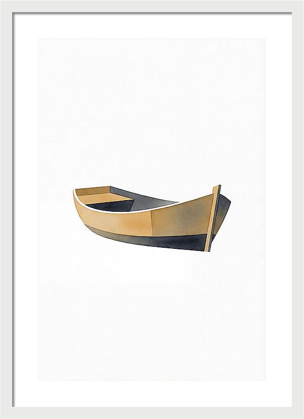 Wooden Fishing Boat Serenity