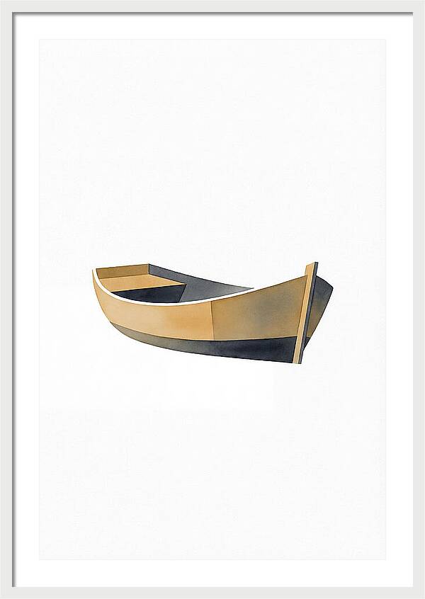 Wooden Fishing Boat Serenity
