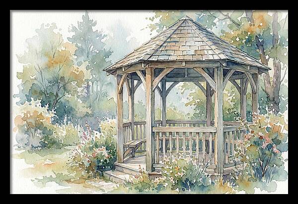 Wooden Gazebo Serenity
