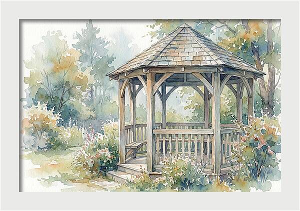 Wooden Gazebo Serenity