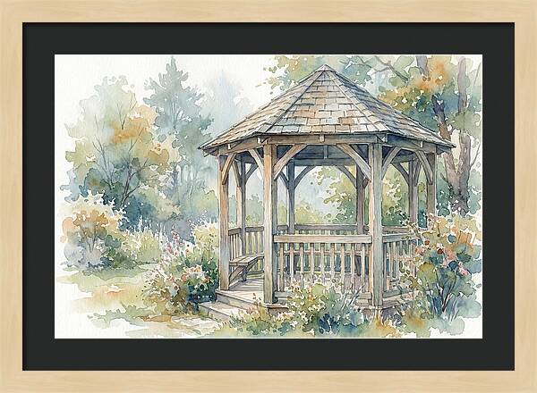 Wooden Gazebo Serenity