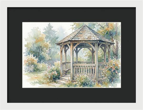 Wooden Gazebo Serenity