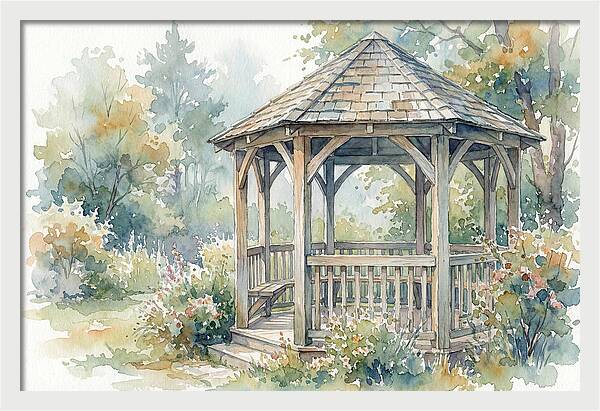 Wooden Gazebo Serenity